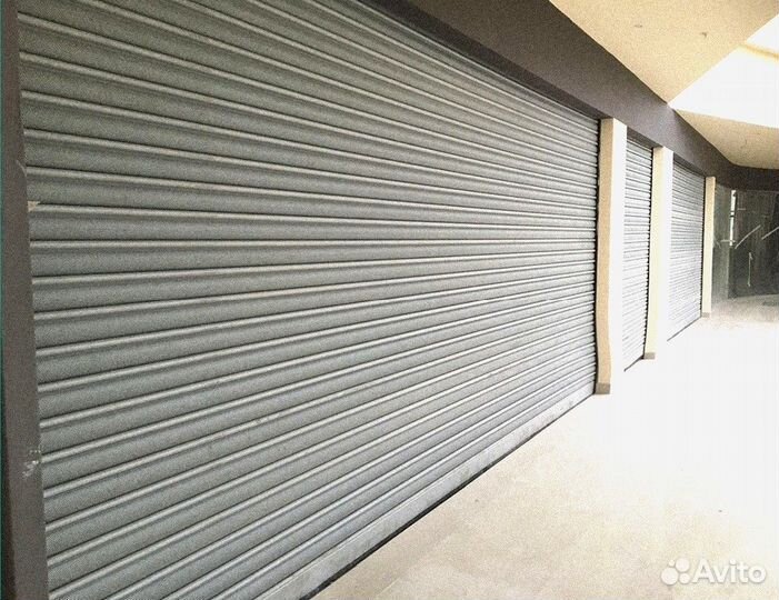 Рулонные ворота с вальным приводом