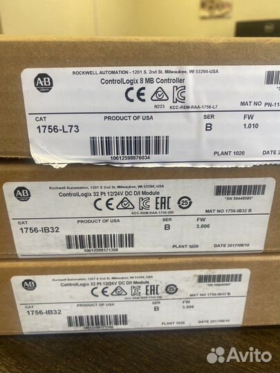Модули связи Allen Bradley 1756
