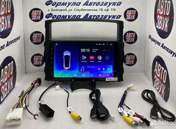 Мультимедиа Mitsubishi Pajero 4 2006 - 2014 1-16