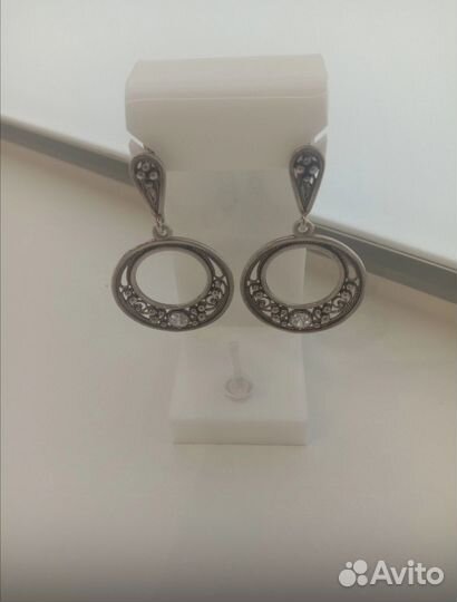 Серебряные серьги