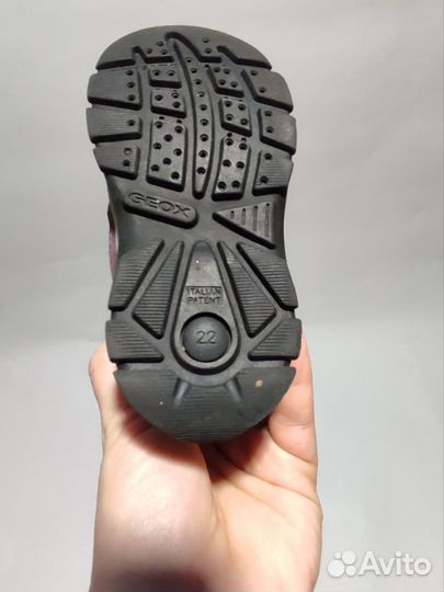 Ботинки зимние для девочки 22