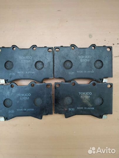 Toyota land cruiser 100 колодки