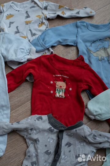 Вещи пакетом на мальчика 62 68