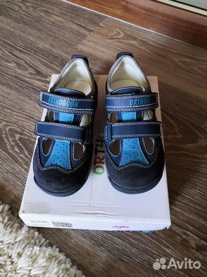 Кожанные туфли orthoboom 26 размер