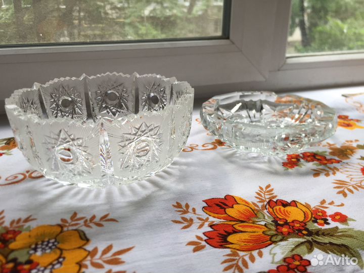 Хрустальная посуда СССР