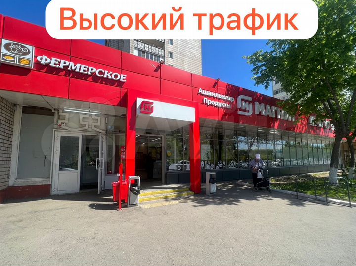 Торговая площадь 83,9 м²