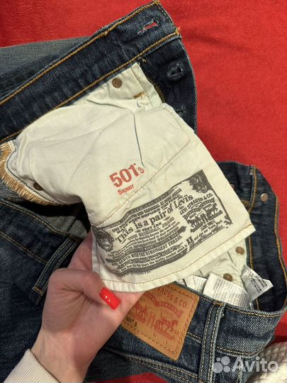 Джинсы levis 501 оригинал