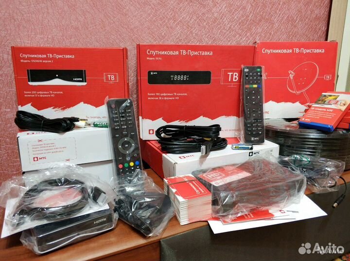 Спутниковое тв МТС и Телекарта