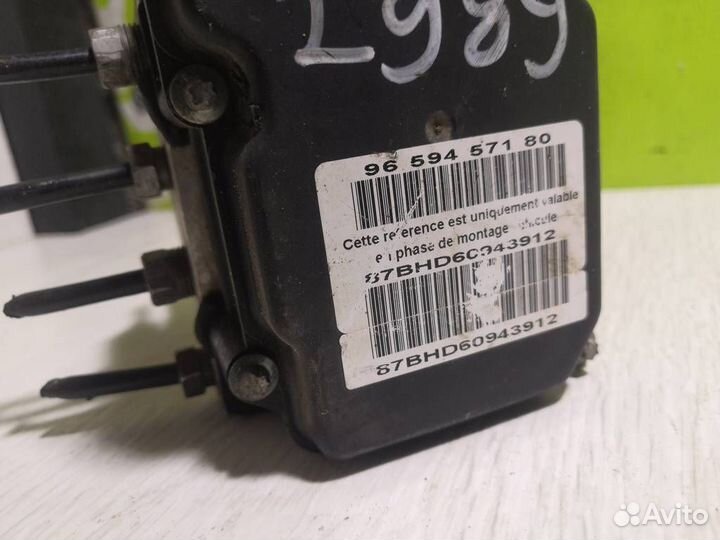 Блок ABS насос Пежо 307