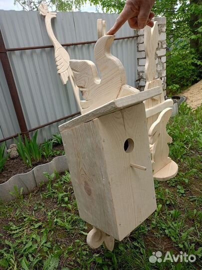 Садовые фигуры из дерева