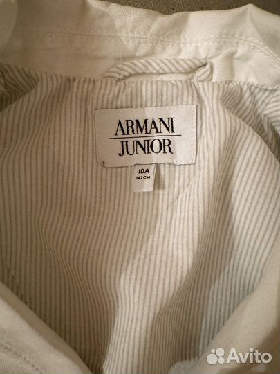 Пиджак летнмй до мальчика Armani junior на 10 лет