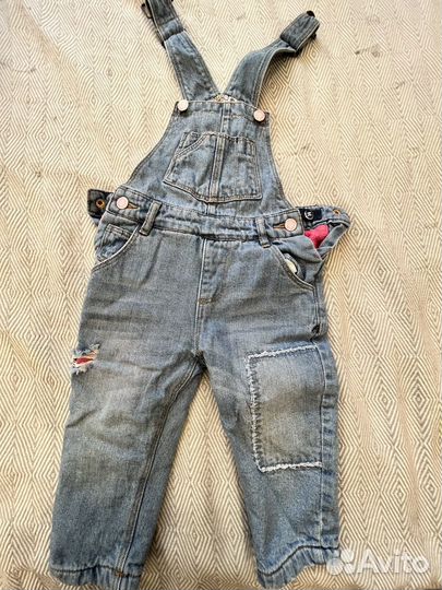 Детская одежда для девочек 74 80 пакетом