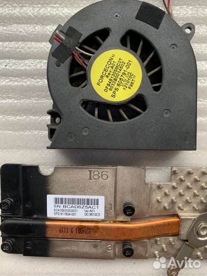 Системы охлаждения Hp 625 б/у