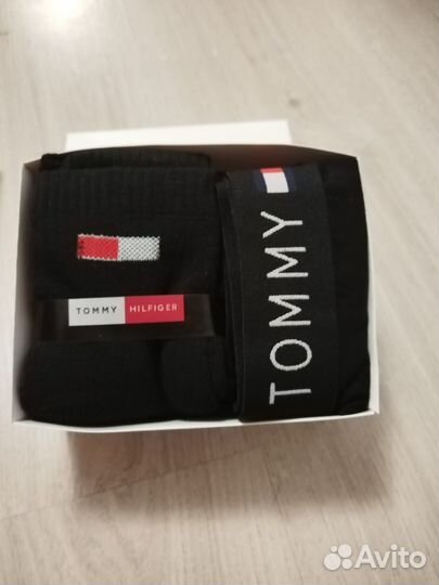 Мужской набор трусов и носков tommy hilfiger р 2XL