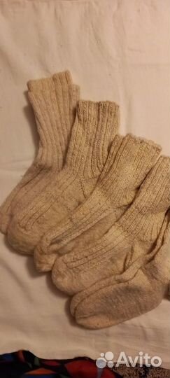 Носки из овечей шерсти