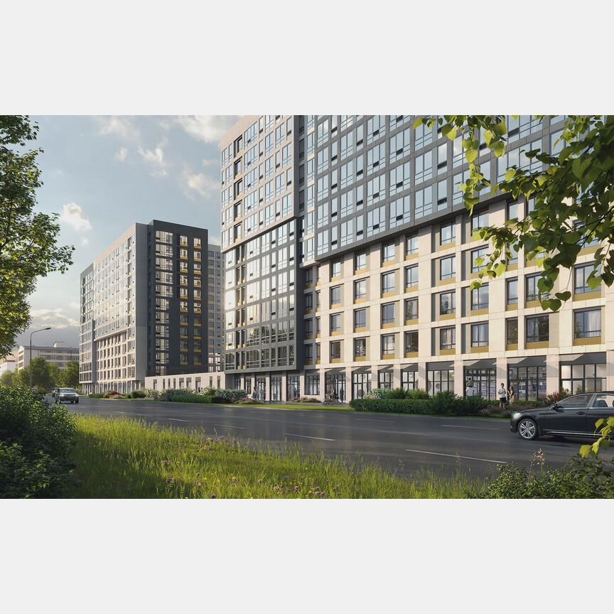 2-к. квартира, 73,5 м², 6/18 эт.