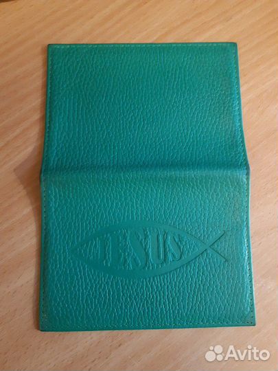 Обложка на паспорт кожа, 