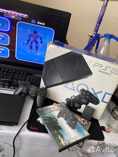 Sony playstation 2 slim прошитая