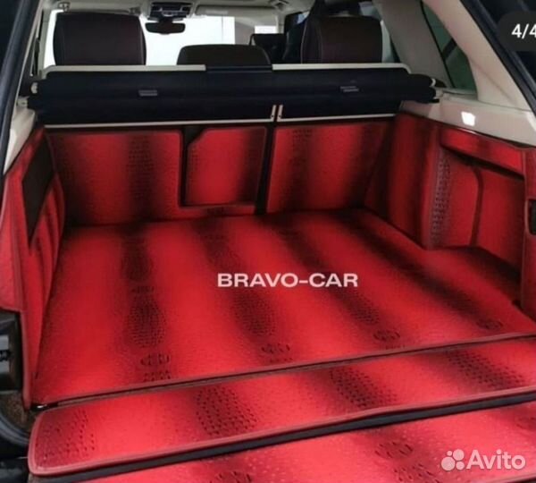 3Д коврики в багажник Mazda Bongo