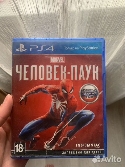 Игра на ps4 человек паук