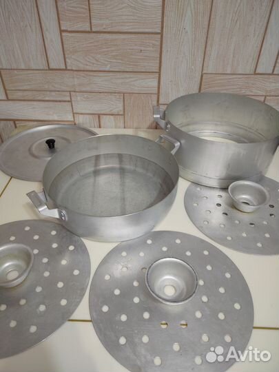 Мантоварка алюминиевая