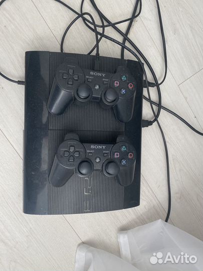 Sony playstation 3 super slim 500gb+2 джоя