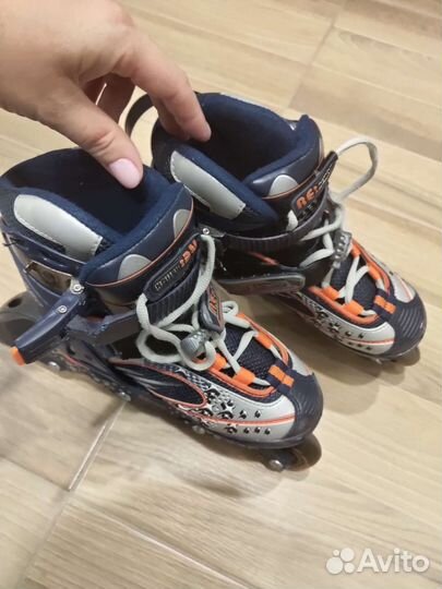 Роликовые коньки детские раздвижные