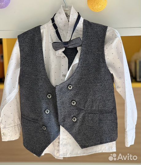 Костюм тройка для мальчика 110