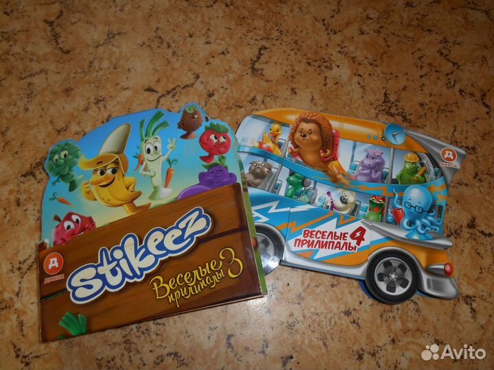 Новый набор прилипал 3 и другие из Дикси