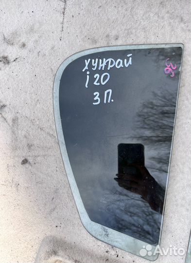 Форточка задней двери Hyundai i20