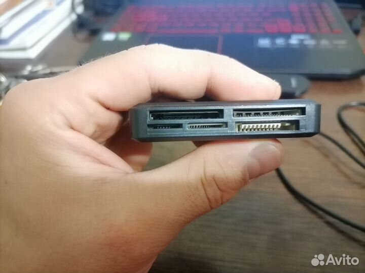 Универсальный картридер Defender USB 2.0, 5 слотов