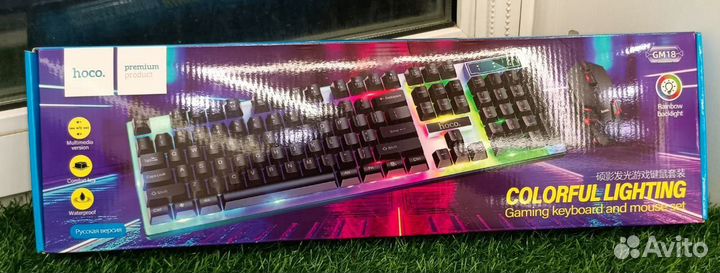 Игровая клавиатура и мышь hoco GM18