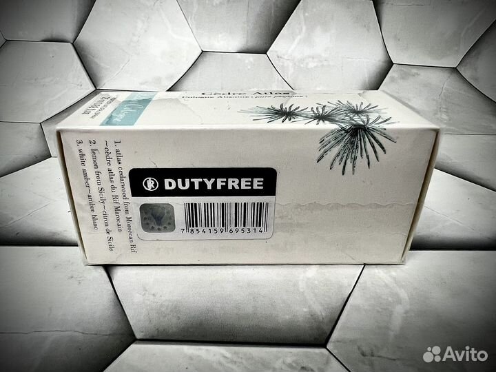 Духи для муржские и женские Cedre atlas