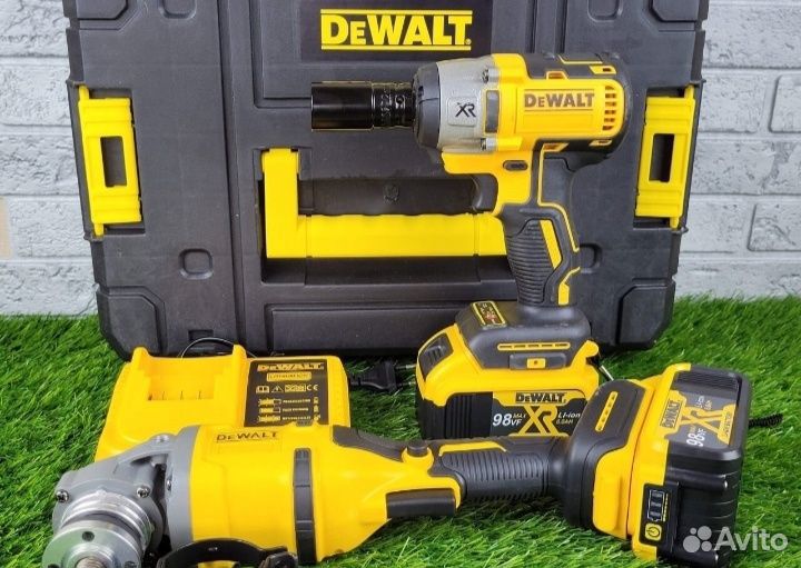 Набор DeWalt 2в1 болгарка и гайковерт Чебаркуль