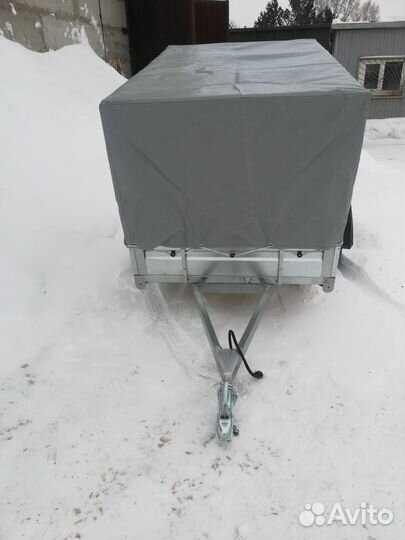 Прицеп к легковому автомобилю 2*1,3 с тентом 80