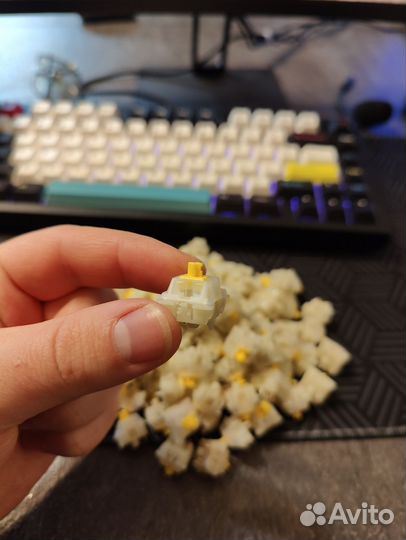 Свичи Gateron milky yellow pro