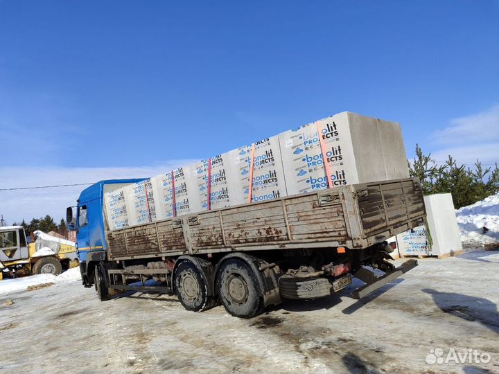 Строительные и перегородочные блоки Бонолит