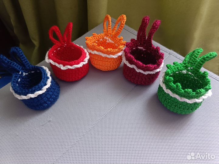 Подставки под яйца пасхальные