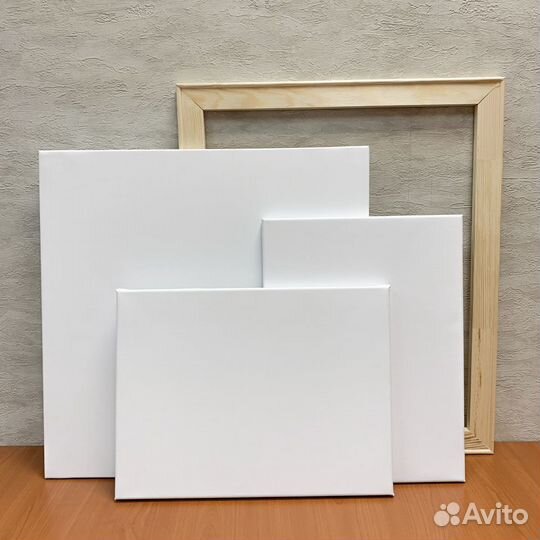 Холст хлопковый на подрамнике