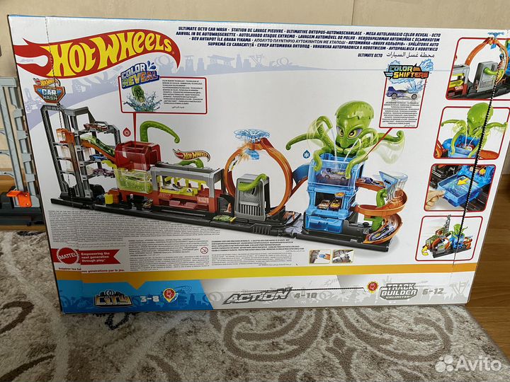 Hot wheels осьминог
