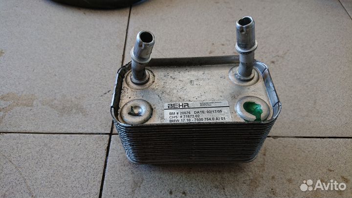 Трубки / шланги / теплообменник АКПП бмв Х5 Е53