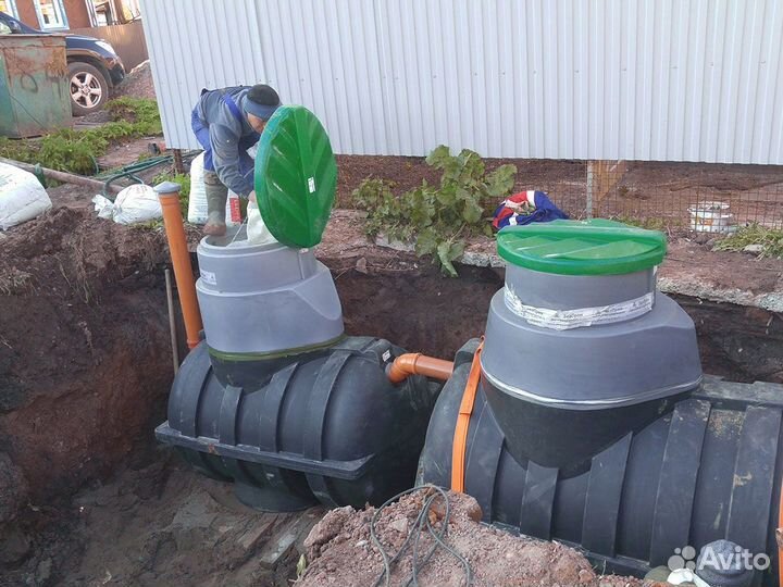 Септик био Green 4 канализационный