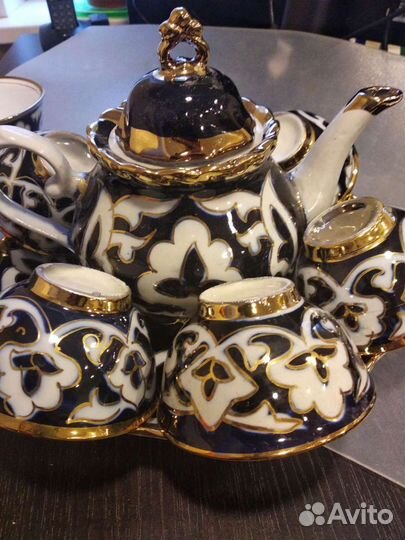 Узбекская посуда серии Пахта