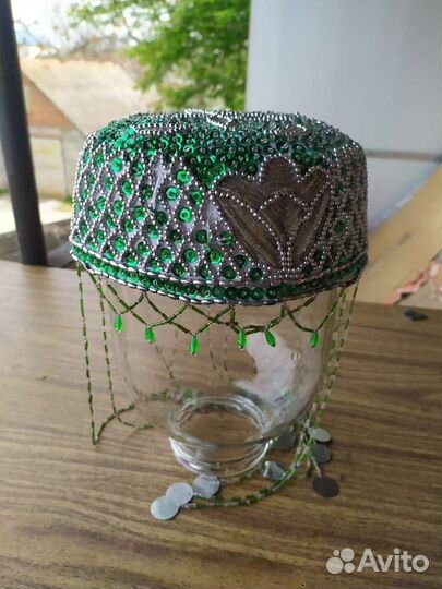 Праздничный татарский национальный головной убор