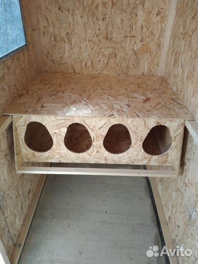 Курятник на 15-20 кур без выгула