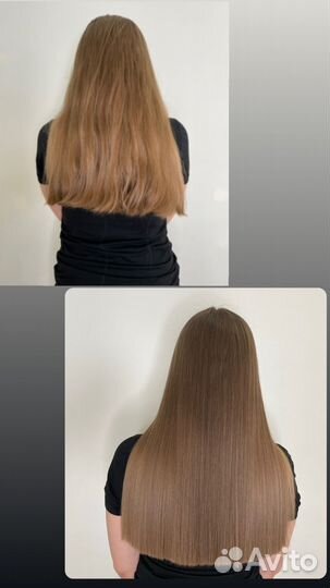 Кератин ботокс волос