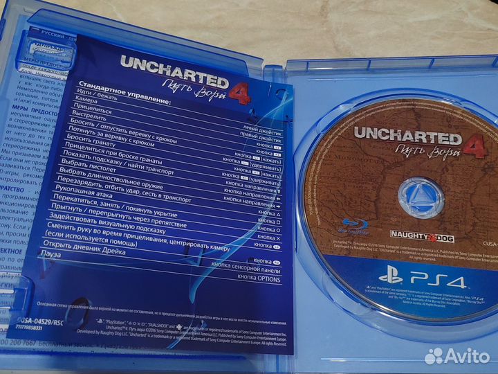 Uncharted 4 путь вора ps4