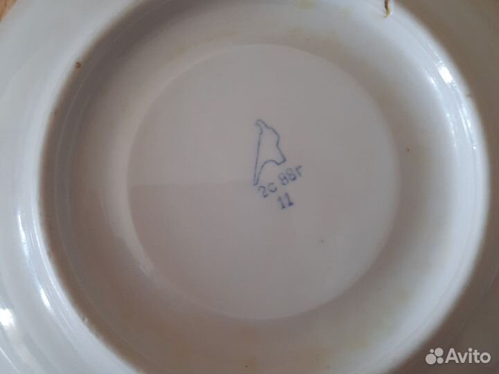 Чайная пара вербилки СССР