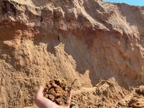 Песчаная вскрыша(песок некондиция)
