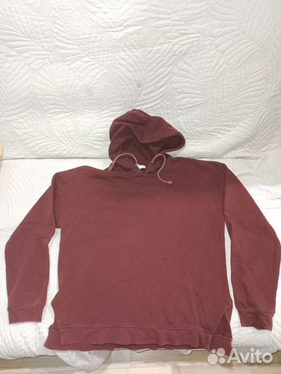 Худи красное бордовый кофта